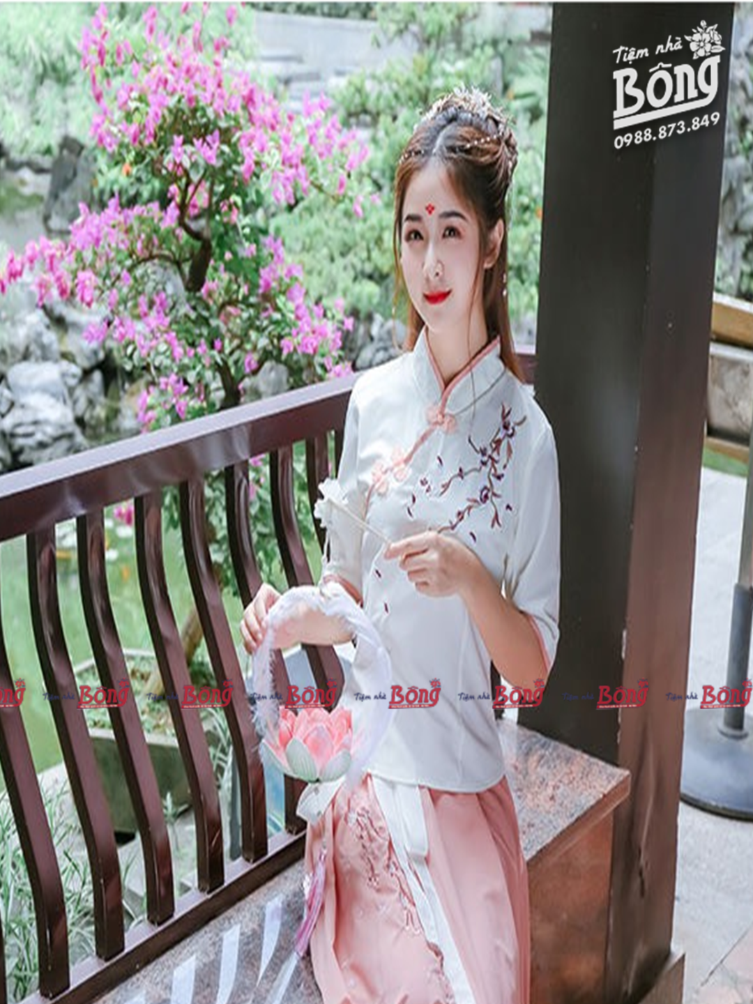 Set Hán Phục Cách Tân Anh Đào 03