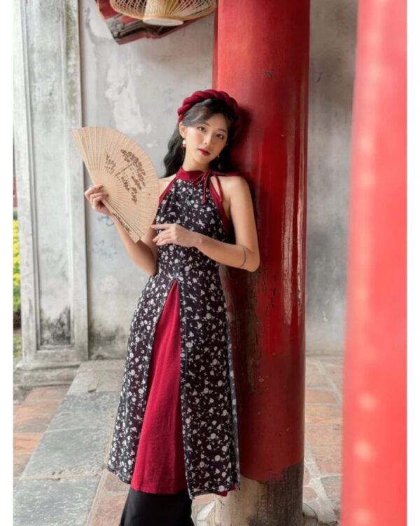 Cho Thuê Yếm Hoa Hai Lớp Đen
