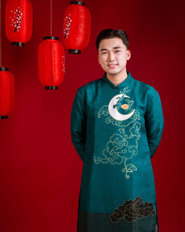 Cho Thuê Áo Dài Nam Ánh Trăng Và Mây Xanh