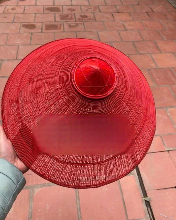 Cho Thuê Nón Lá Đan Cọng Thưa Đỏ