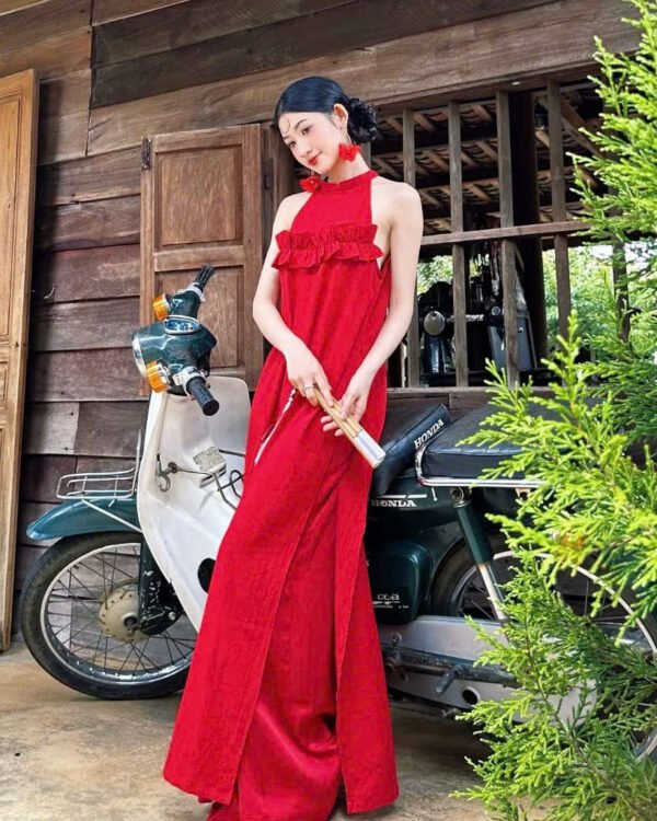 Cho Thuê Set Yếm Chu Sa Đỏ
