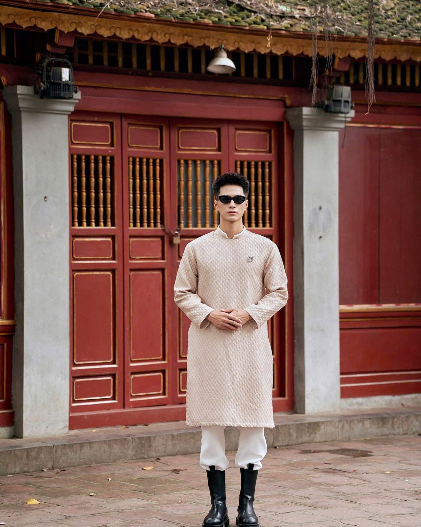 Cho Thuê Áo Dài Nam Sao Nổi Kem
