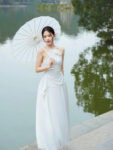 Cho Thuê Set Yếm Lụa Trắng Lọ Lem