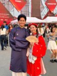 Cho Thuê Áo Tấc Nam Tay Thụng Tafta Xanh Đen (Kèm Mấn - Có Bigsize)