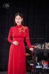 Cho Thuê Áo Dài Kết Ngôi Sao Vàng Đỏ (Có Bigsize)