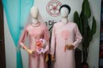 Cho Thuê Áo Dài Cưới Bách Niên Giai Lão Hồng