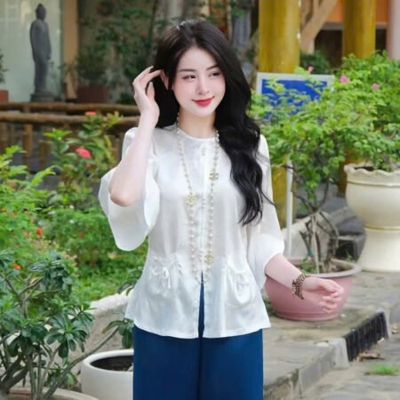 Cho Thuê Set Pháp Phục Túi Tiền Trắng