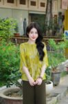 Cho Thuê Set Pháp Phục Túi Tiền Xanh Cốm