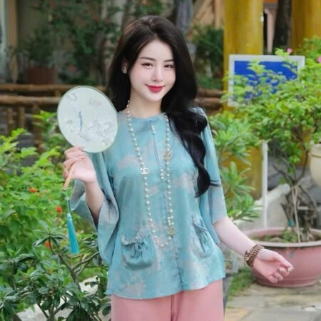 Cho Thuê Set Pháp Phục Túi Tiền Xanh Mint