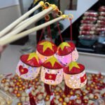 Cho Thuê Lồng Đèn Nón Lá Đỏ Sao Vàng Nhỏ