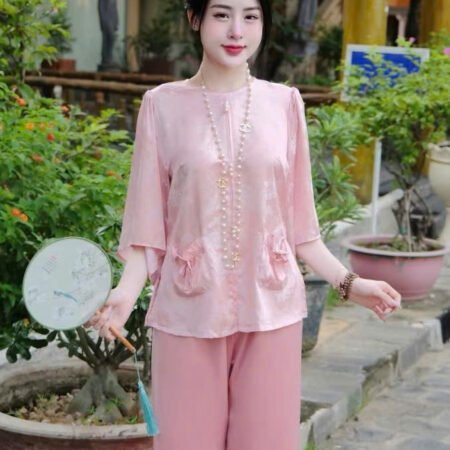 Cho Thuê Set Pháp Phục Túi Tiền Hồng