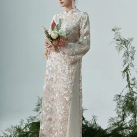 Cho Thuê Áo Dài Nữ Kim Sa Đan Sương Be