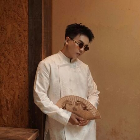 Cho Thuê Áo Dài Nam Kem Gấm Thượng Uyển Jacob Studio