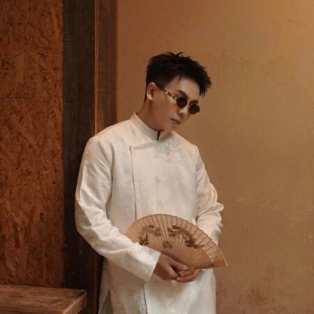 Cho Thuê Áo Dài Nam Kem Gấm Thượng Uyển Jacob Studio