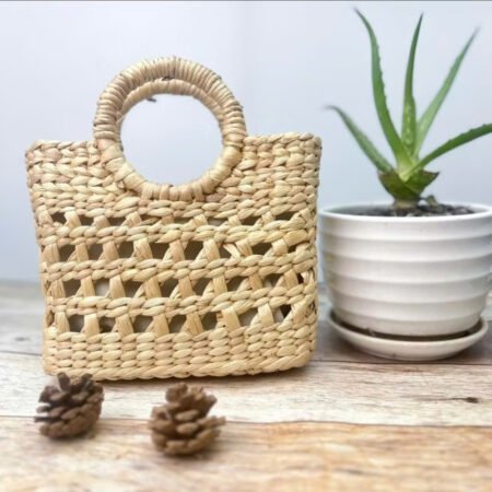 Cho Thuê Túi Cói Lưới Quai Tròn