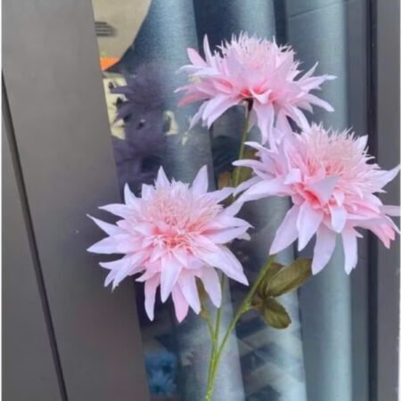 Cho Thuê Cành Hoa Hoa Cúc Hồng Phấn