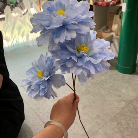 Cho Thuê Cành Hoa Mẫu Đơn Xanh Pastel