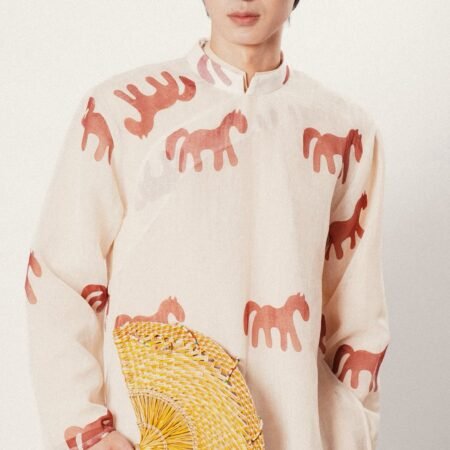 Cho Thuê Áo Dài Nam Kem Du Mã Tơ Mùng Magnus