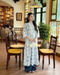 Cho Thuê Áo Dài Nữ Xanh Dương Đông Mai Havana (Có Bigsize)