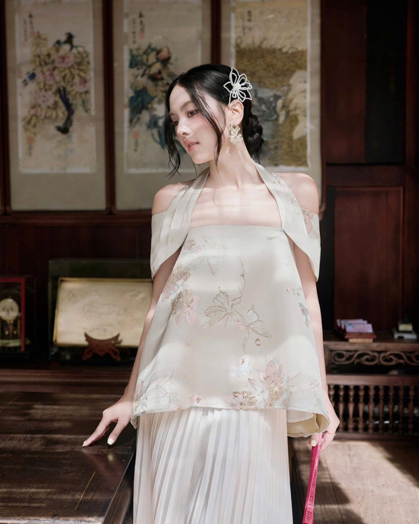 Cho Thuê Áo Dài Yếm Gấm Thanh Nhiên