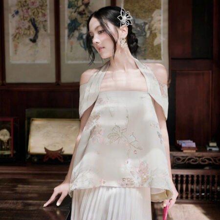 Cho Thuê Áo Dài Yếm Gấm Thanh Nhiên