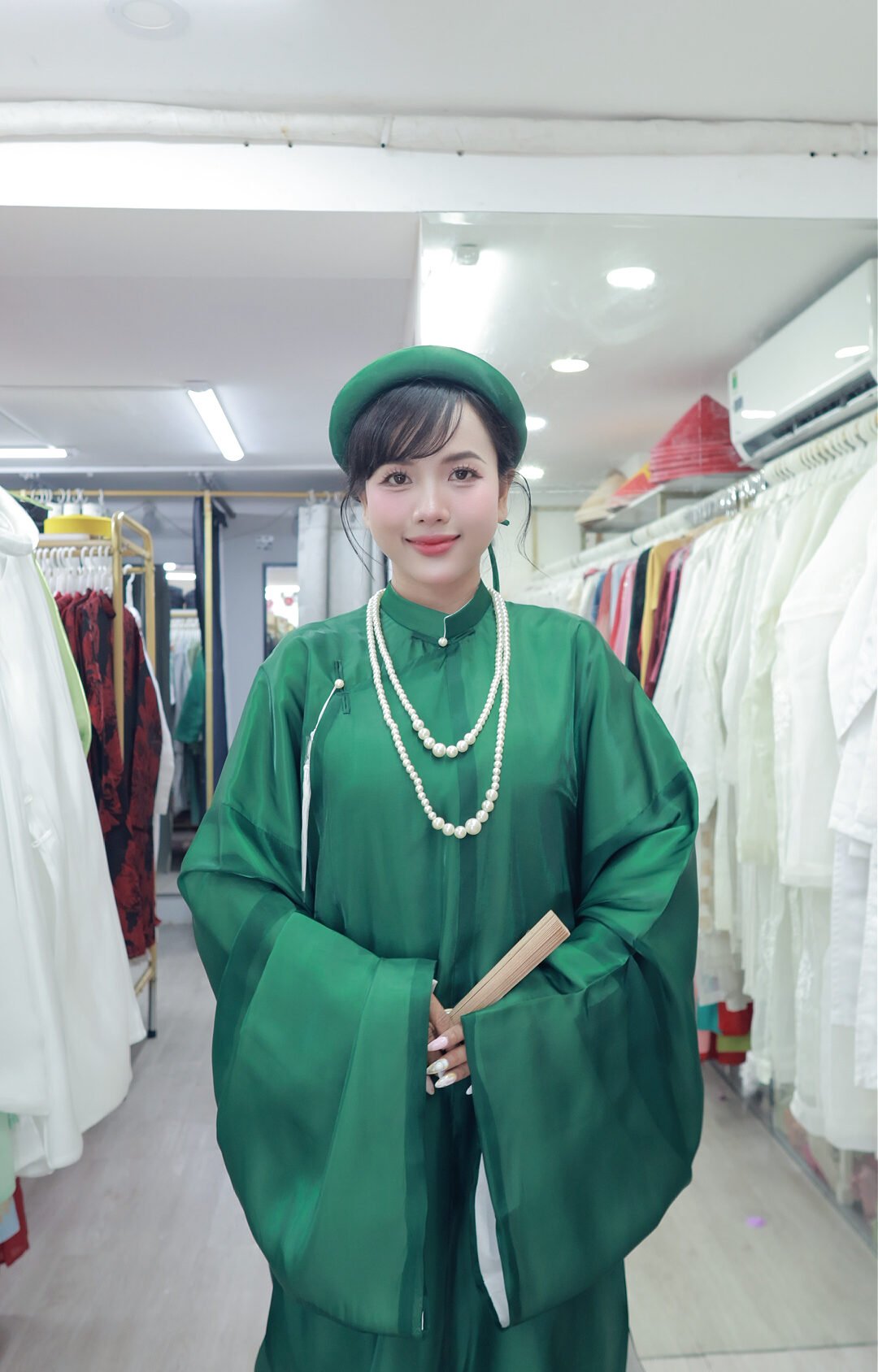 Cho Thuê Áo Tấc Xanh Lá