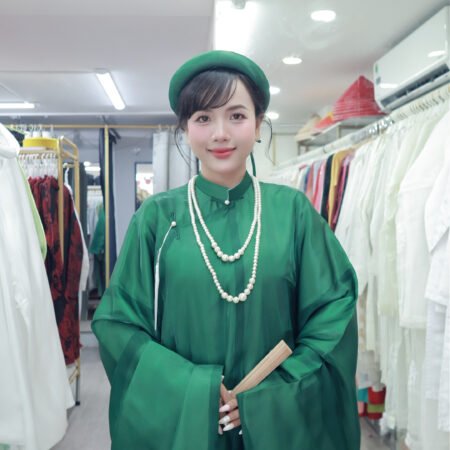 Cho Thuê Áo Tấc Xanh Lá Sang Trọng, Độc Đáo