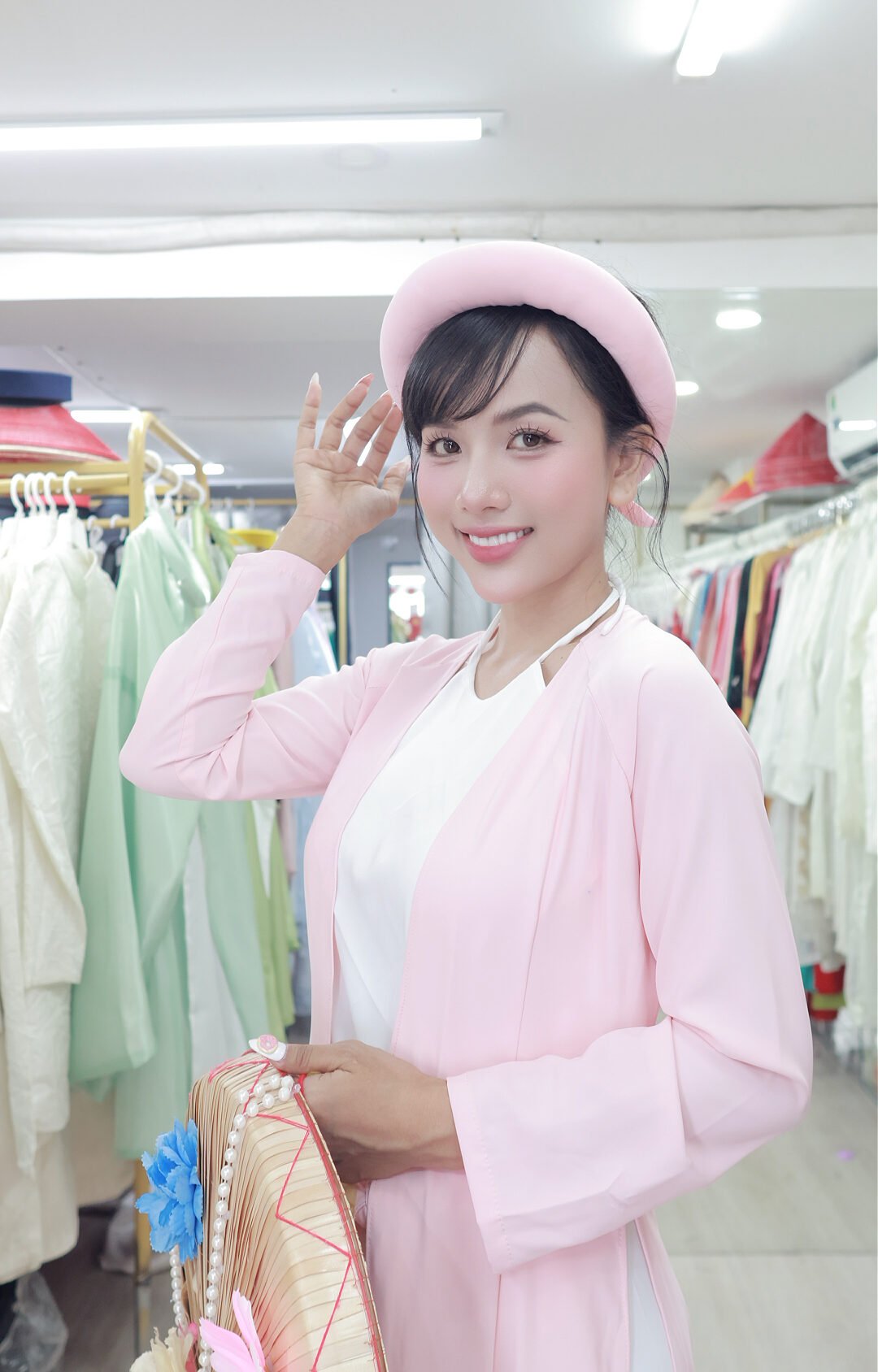 Cho Thuê Set Tứ Thân Hồng
