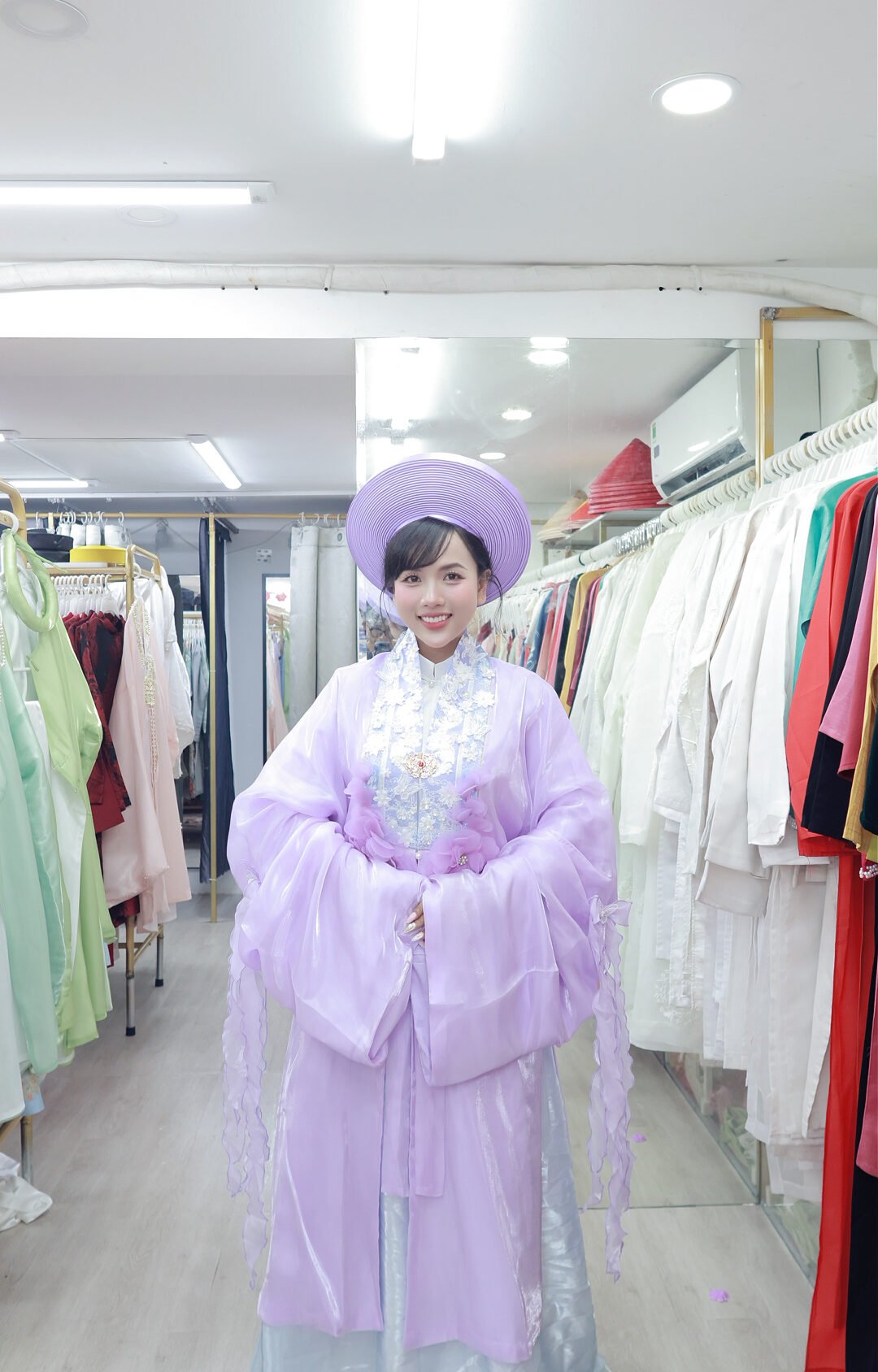 Cho Thuê Áo Nhật Bình Tím