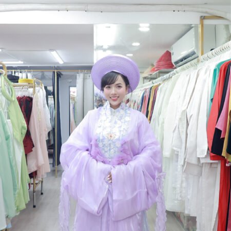 Cho Thuê Áo Nhật Bình Tím