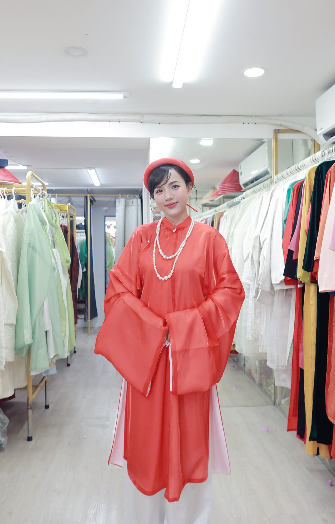 Cho Thuê Áo Tấc Đỏ