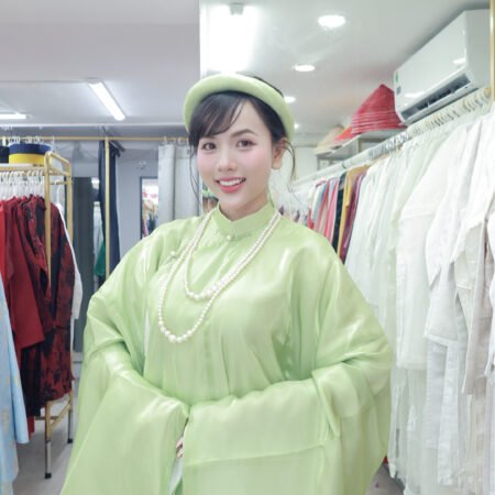 Cho Thuê Áo Tấc Xanh Lá Nhạt