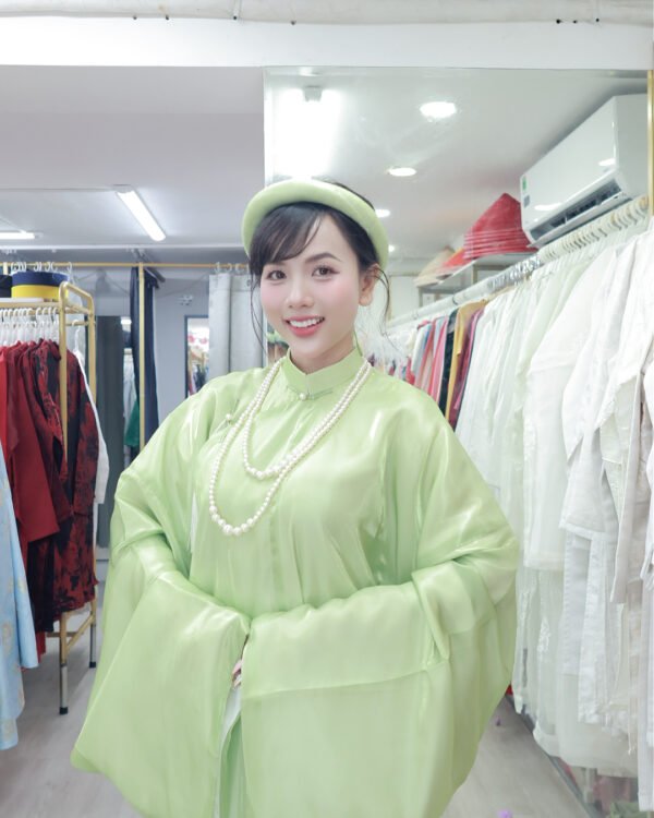 Cho Thuê Áo Tấc Xanh Lá Nhạt
