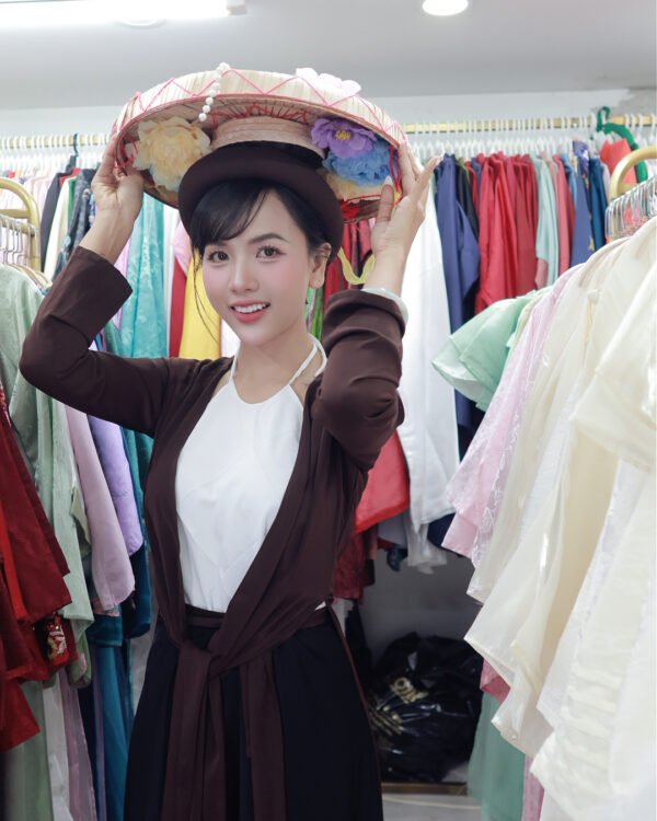 Cho Thuê Áo Tứ Thân Nâu