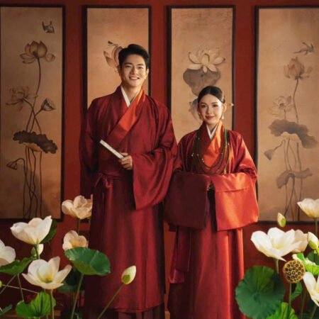 Cho Thuê Áo Couple Giao Lĩnh Đỏ
