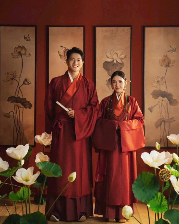 Cho Thuê Áo Couple Giao Lĩnh Đỏ