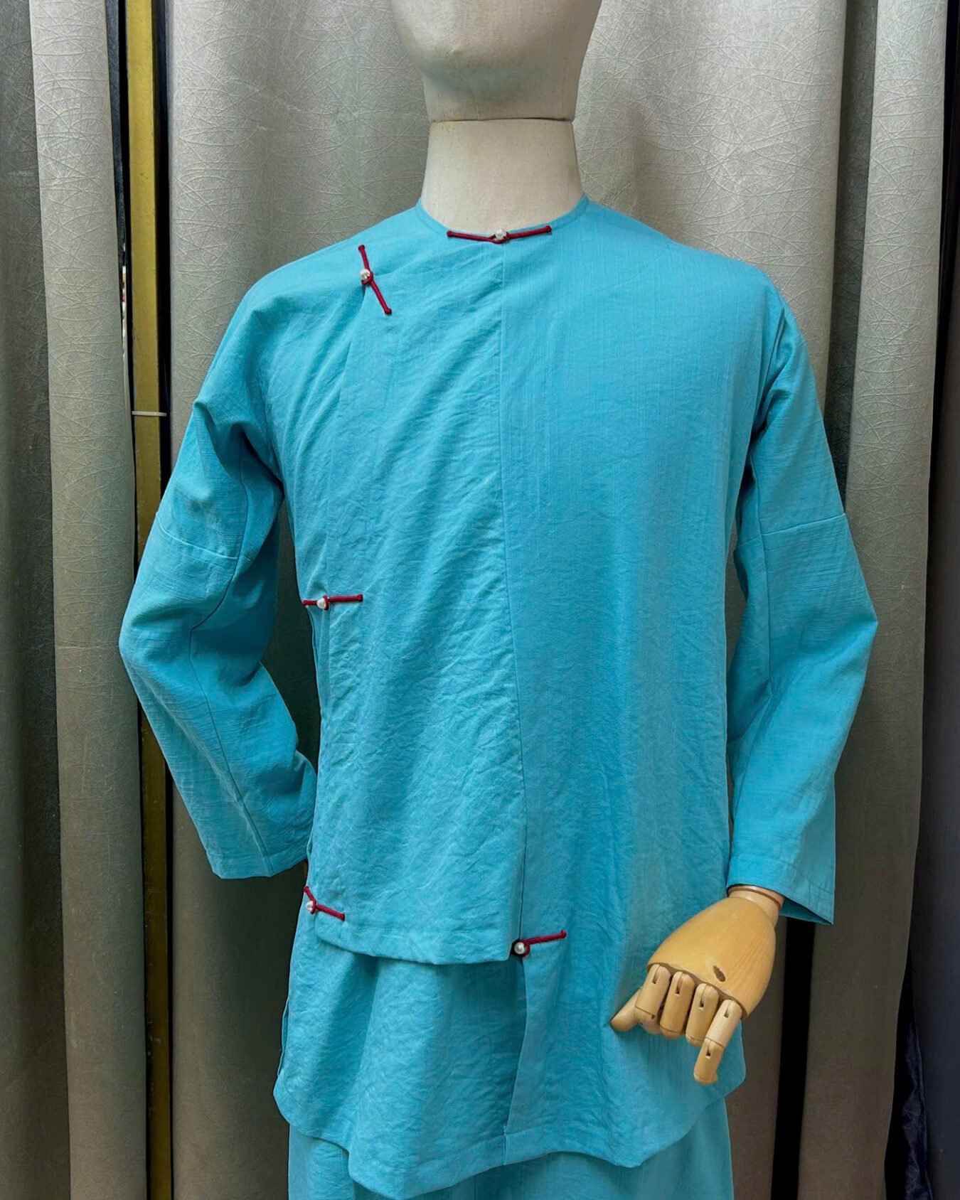 Cho Thuê Áo Vạc Hò Xanh