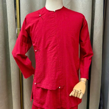 Cho Thuê Áo Vạc Hò Nam Đỏ