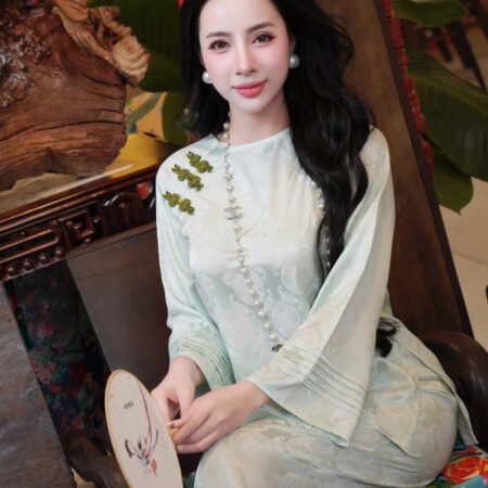 Cho Thuê Pháp Phục Gấm Xanh Đồng Tiền