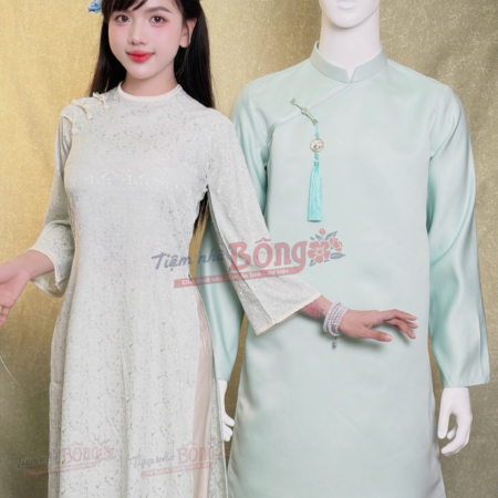 Thuê Áo Dài Bưng Quả Xanh