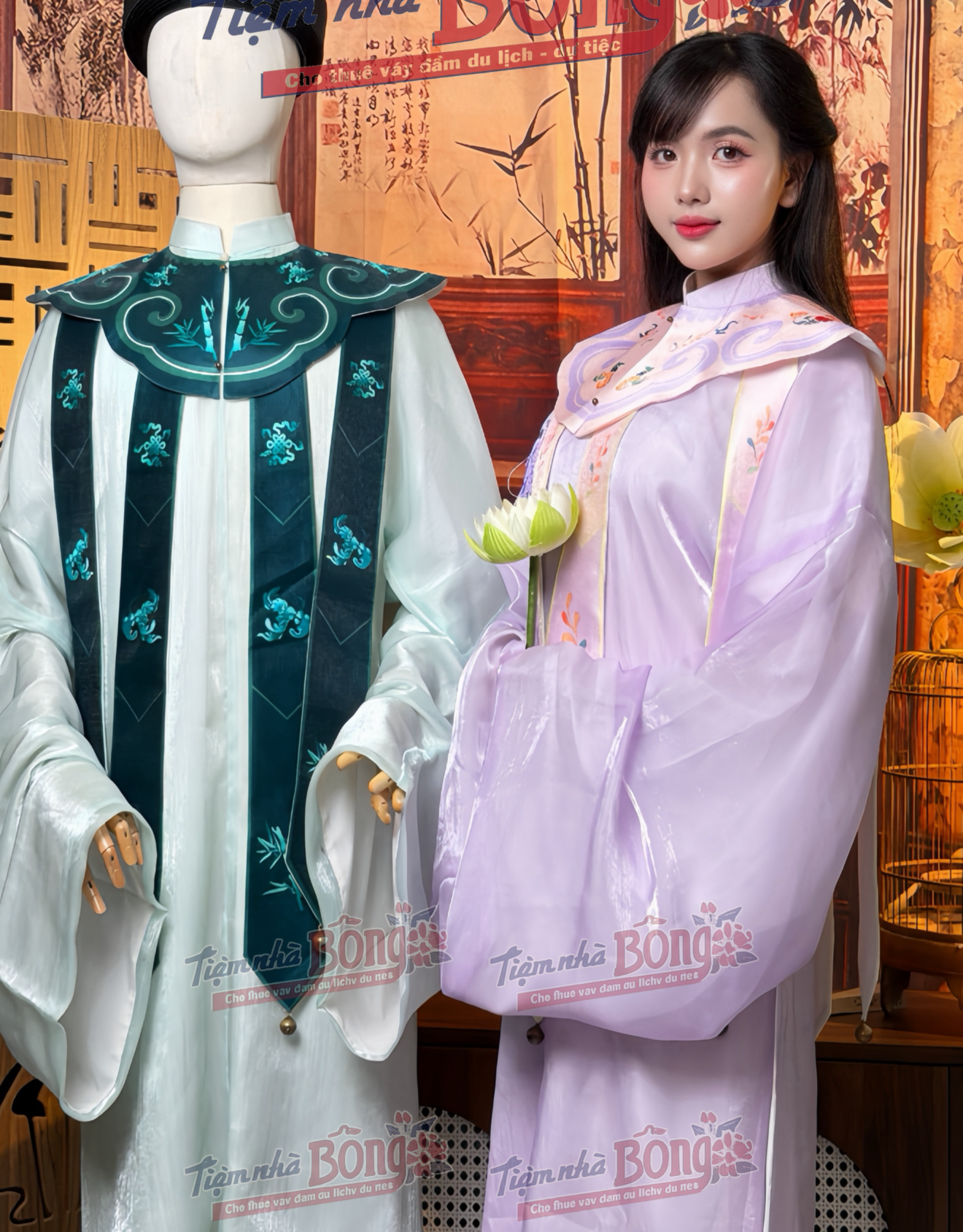 Cho Thuê Vân Kiên Tím Nhạt