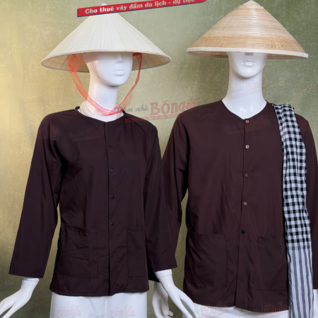 Cho Thuê Áo Bà Ba Nữ Nâu
