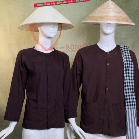 Cho Thuê Áo Bà Ba Nữ Nâu