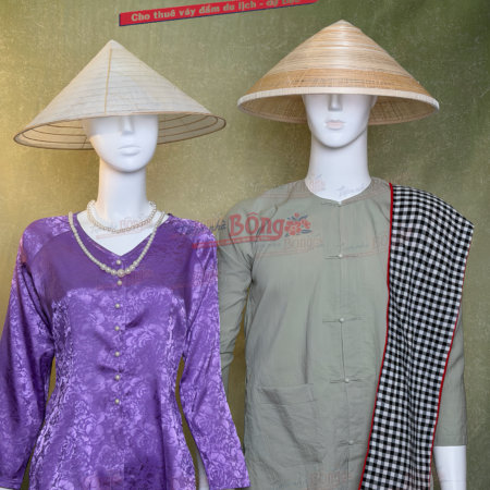 Cho Thuê Áo Bà Ba Nữ Tím