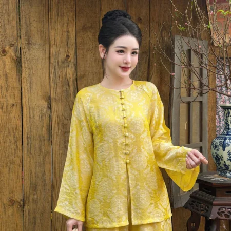Cho Thuê Set Pháp Phục Vàng Đồng Tiền (Bigsize)
