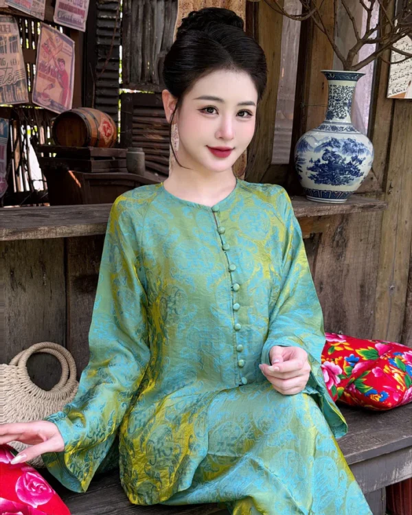 Cho Thuê Set Pháp Phục Xanh Óng (Bigsize)