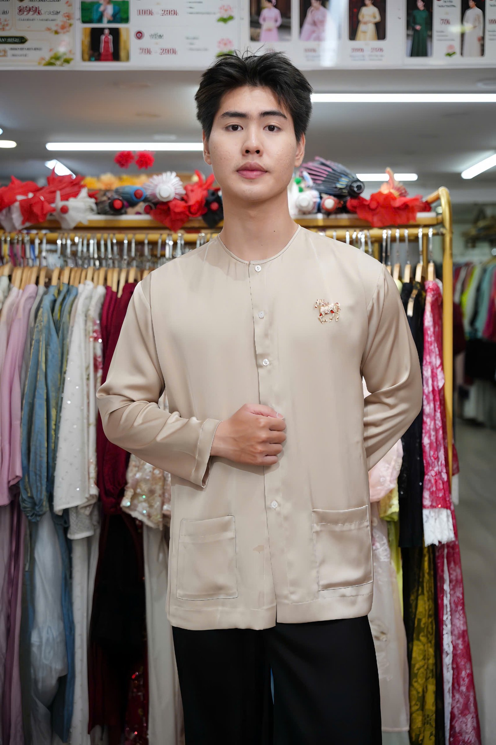 Cho Thuê Áo Bà Nam Be Lụa
