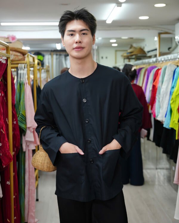Cho Thuê Áo Bà Ba Nam Đen